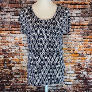 MICHAELMichaelKors HighLow Short Sleeve Top